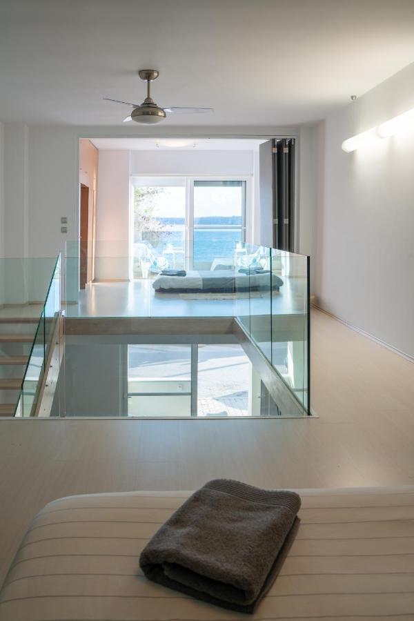 Seaside Maisonette In Itéa Kültér fotó