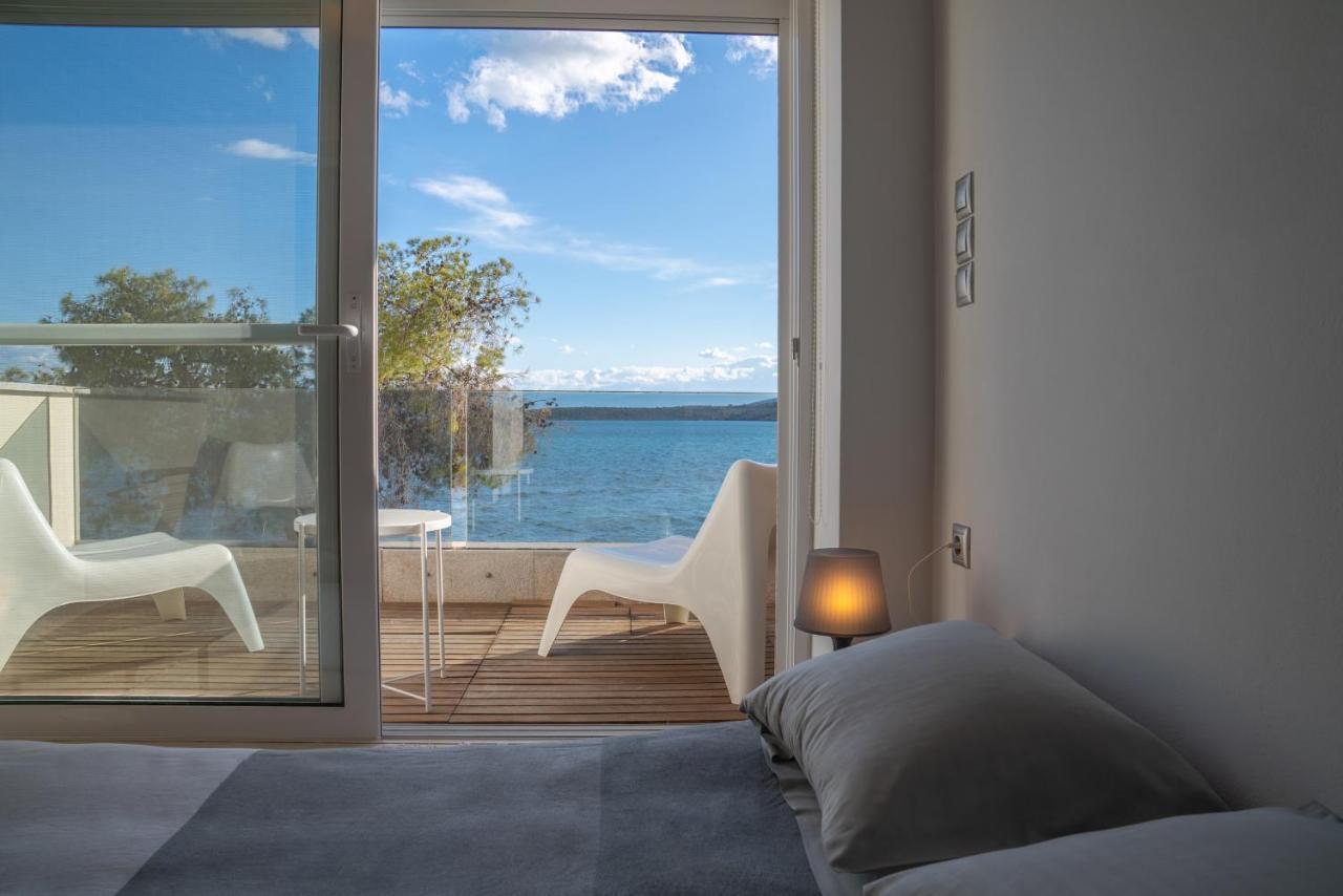 Seaside Maisonette In Itéa Kültér fotó